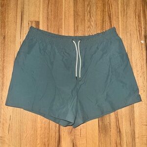 Vuori Women's Teal Athletic Shorts